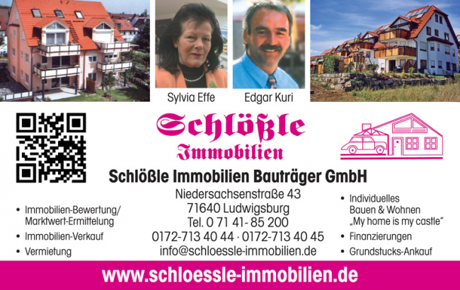 Schlößle Immobilien Effe GmbH – My  Home  is  my  Castle!